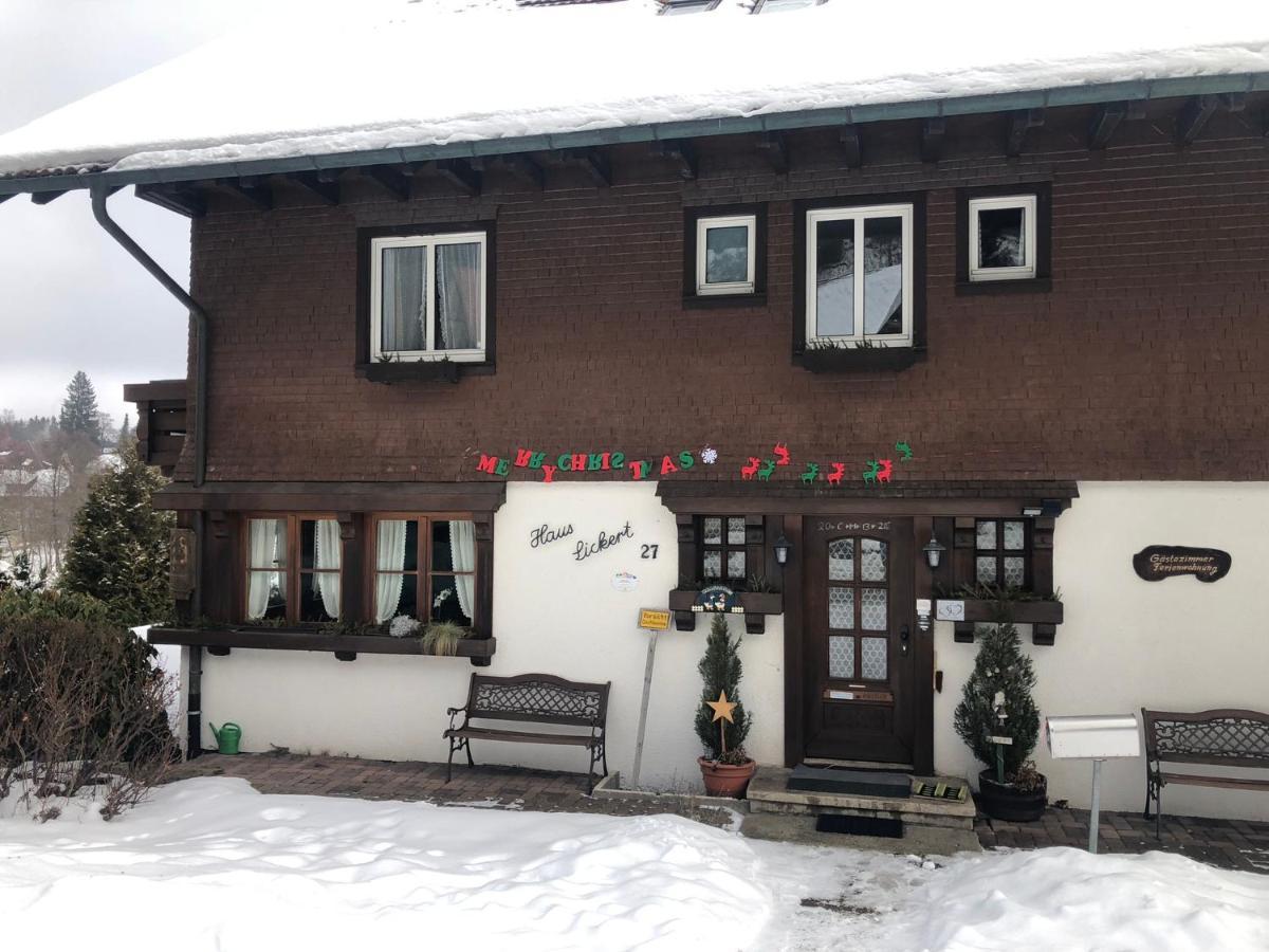 Gaestehaus Lickert Familie Dreher Hinterzarten Dış mekan fotoğraf