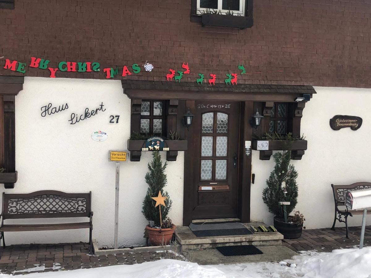 Gaestehaus Lickert Familie Dreher Hinterzarten Dış mekan fotoğraf